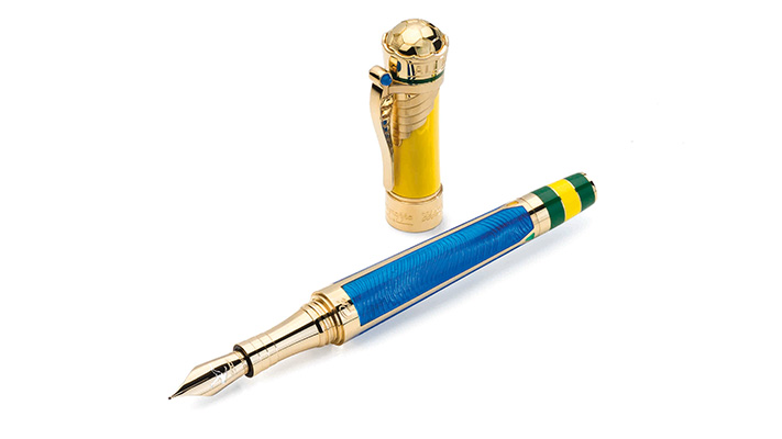 Best Fountain pens Montegrappa Pele Gold Best Fountain pens Montegrappa Pele Gold