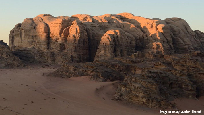 breath taking view of wadi rum jordan breath taking view of wadi rum jordan