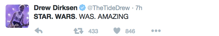 latest star wars review on twitter