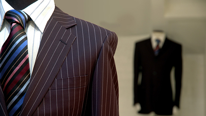 master your look with stripes suit