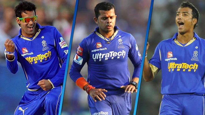 rajasthan royal players booked for spot fixing rajasthan royal players booked for spot fixing