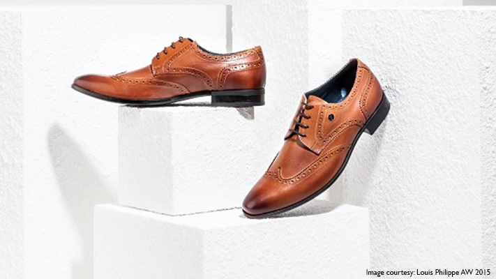 stylish brogues pair with indian ethnic wear
